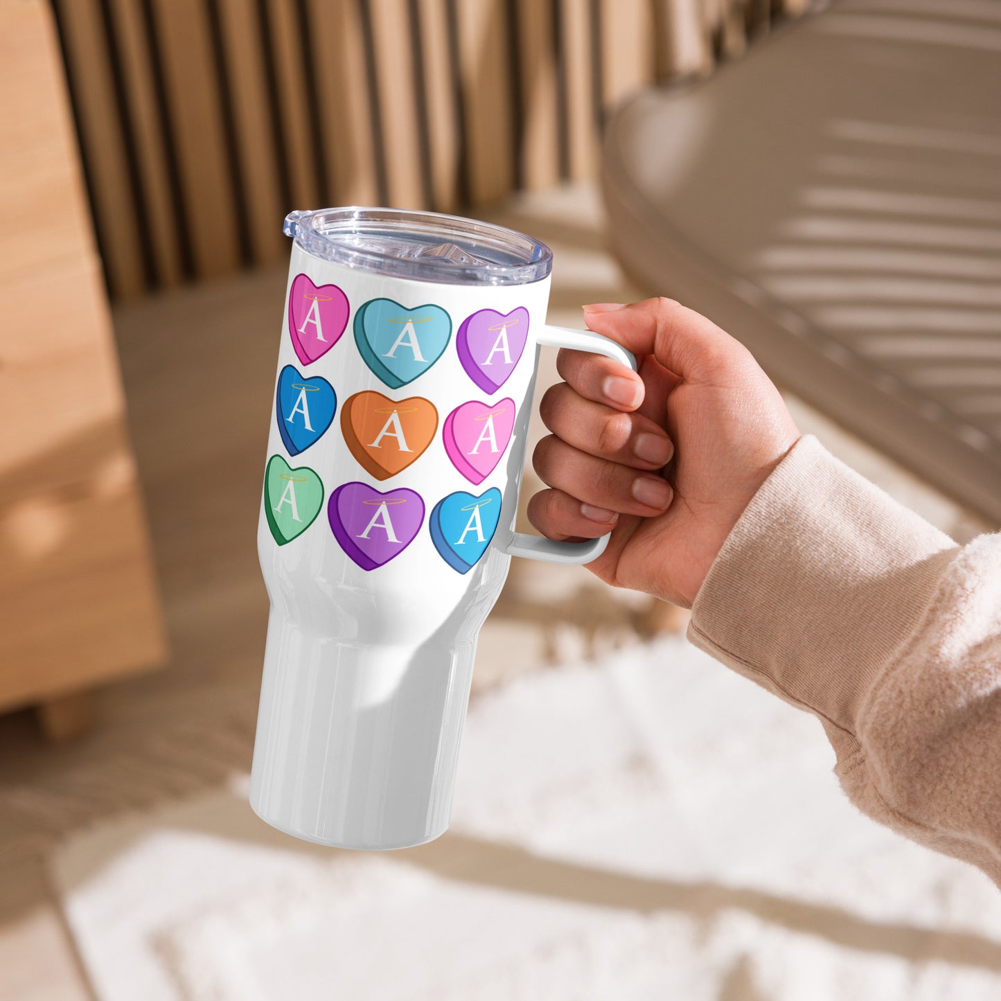 AOC Heart Candy Travel Mug