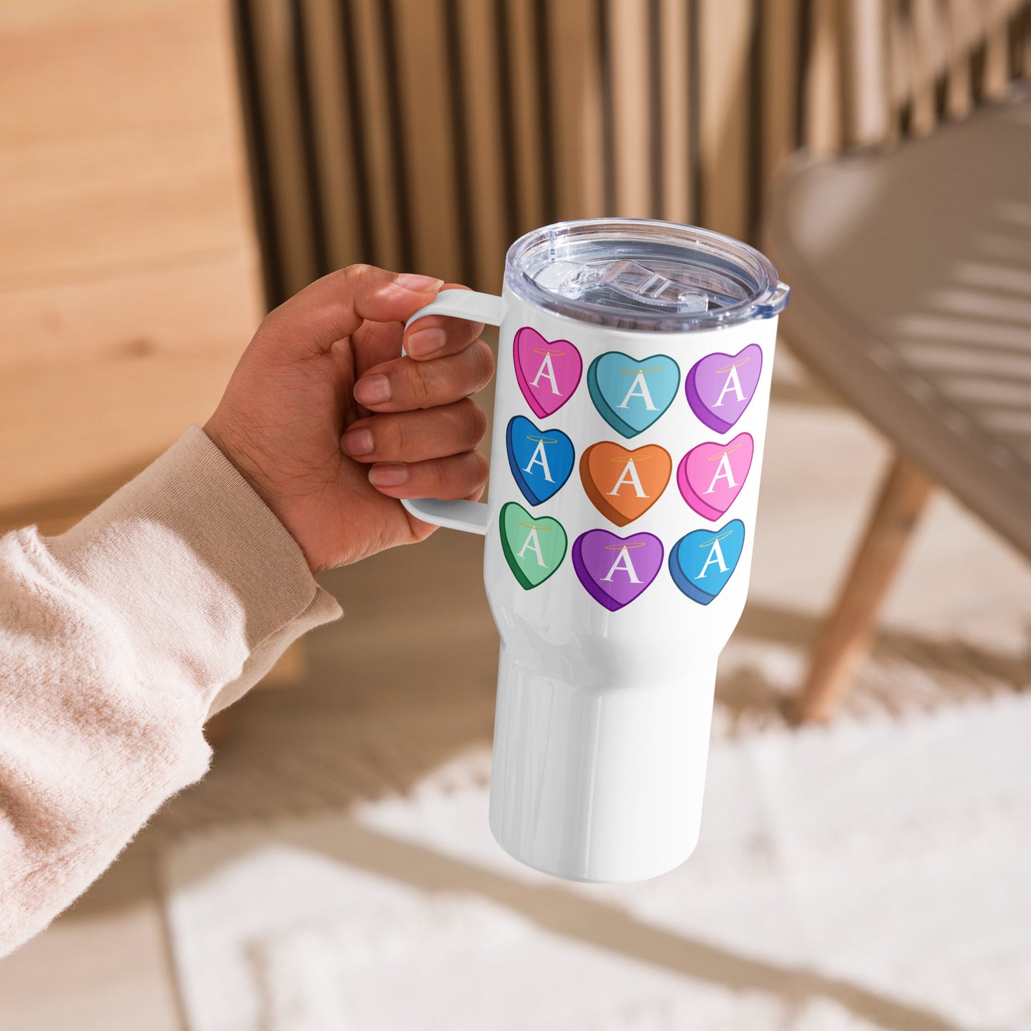 AOC Heart Candy Travel Mug