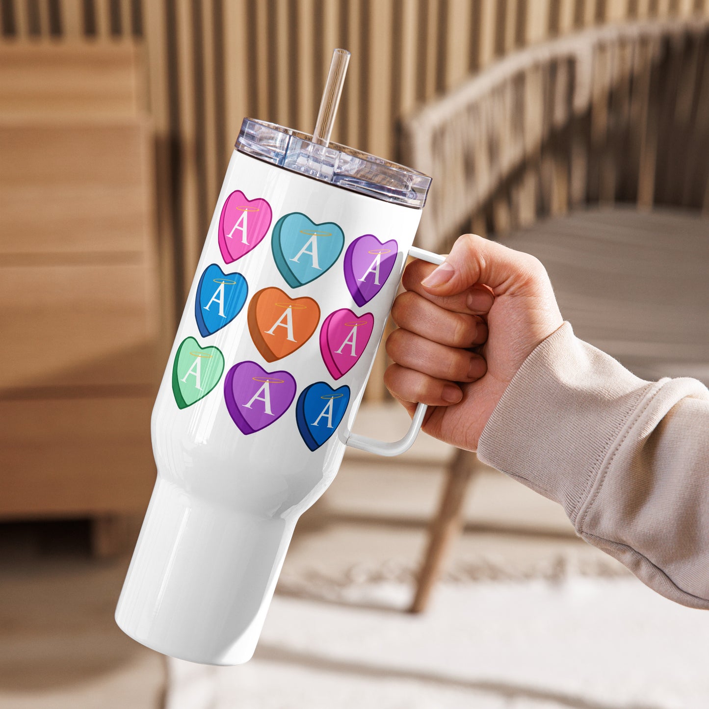 AOC Heart Candy Travel Mug
