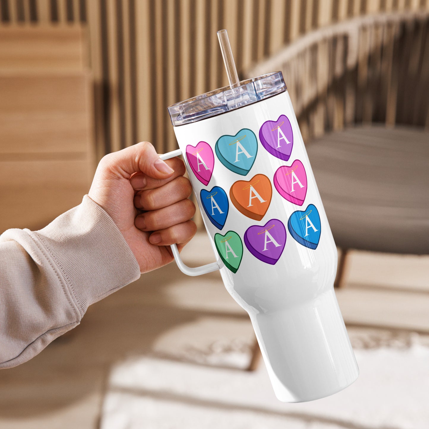 AOC Heart Candy Travel Mug