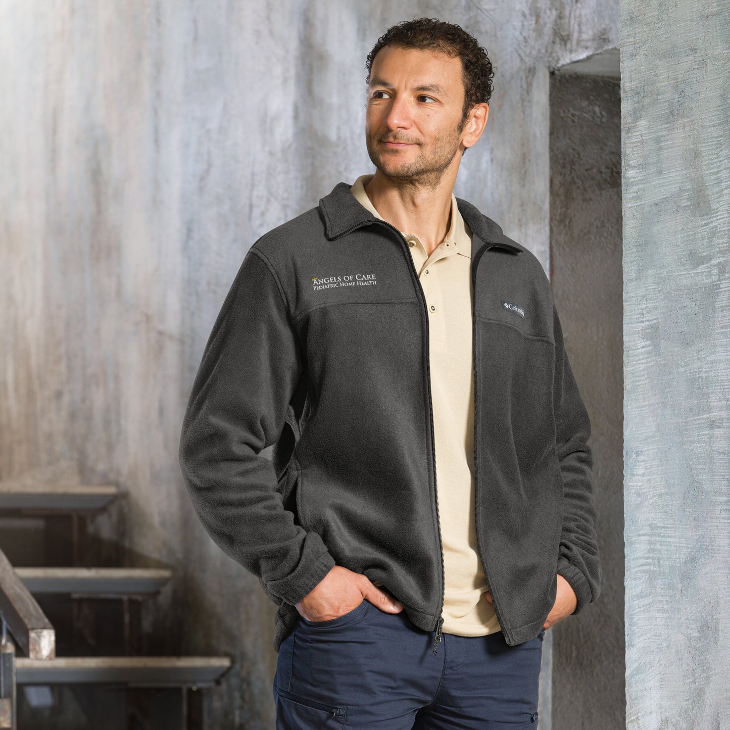 Angels of Care Unisex Columbia Fleece Jacket