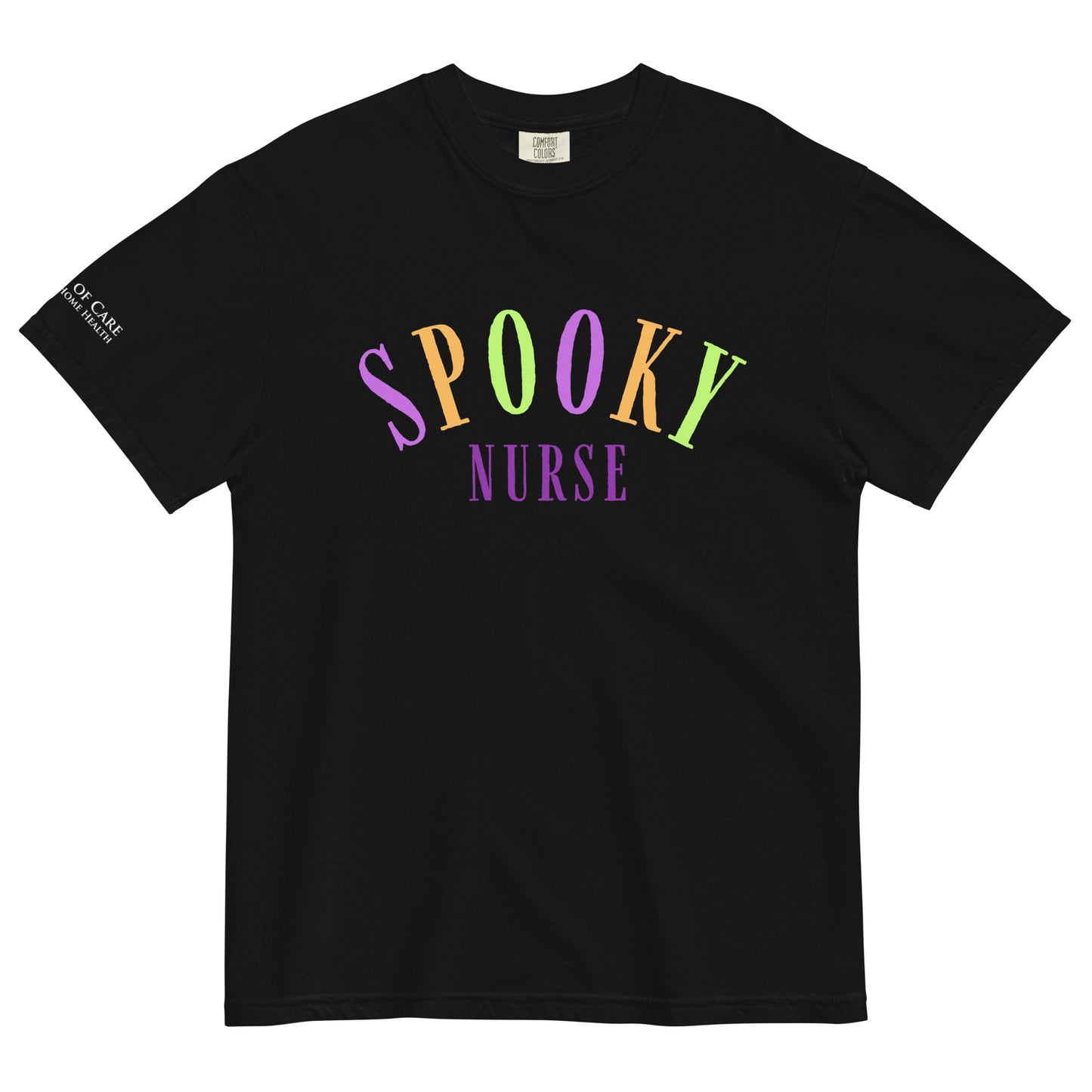 Spooky Nurse Comfort Colors Tee