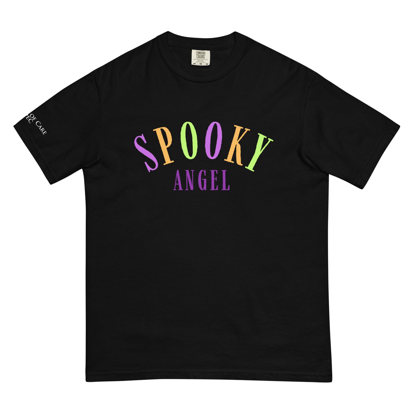 AOC PPEC Spooky Angel Comfort Colors Tee