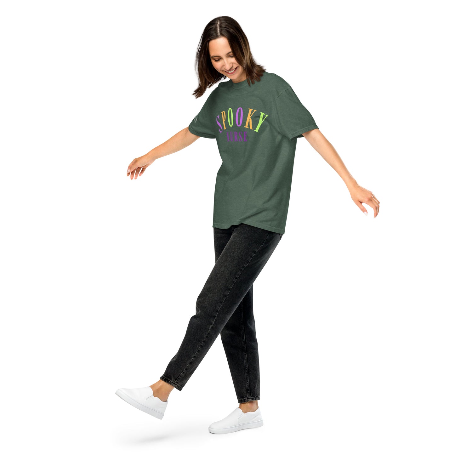 Spooky Nurse Comfort Colors Tee