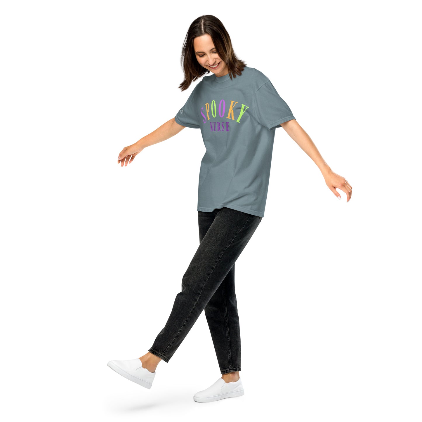 Spooky Nurse Comfort Colors Tee