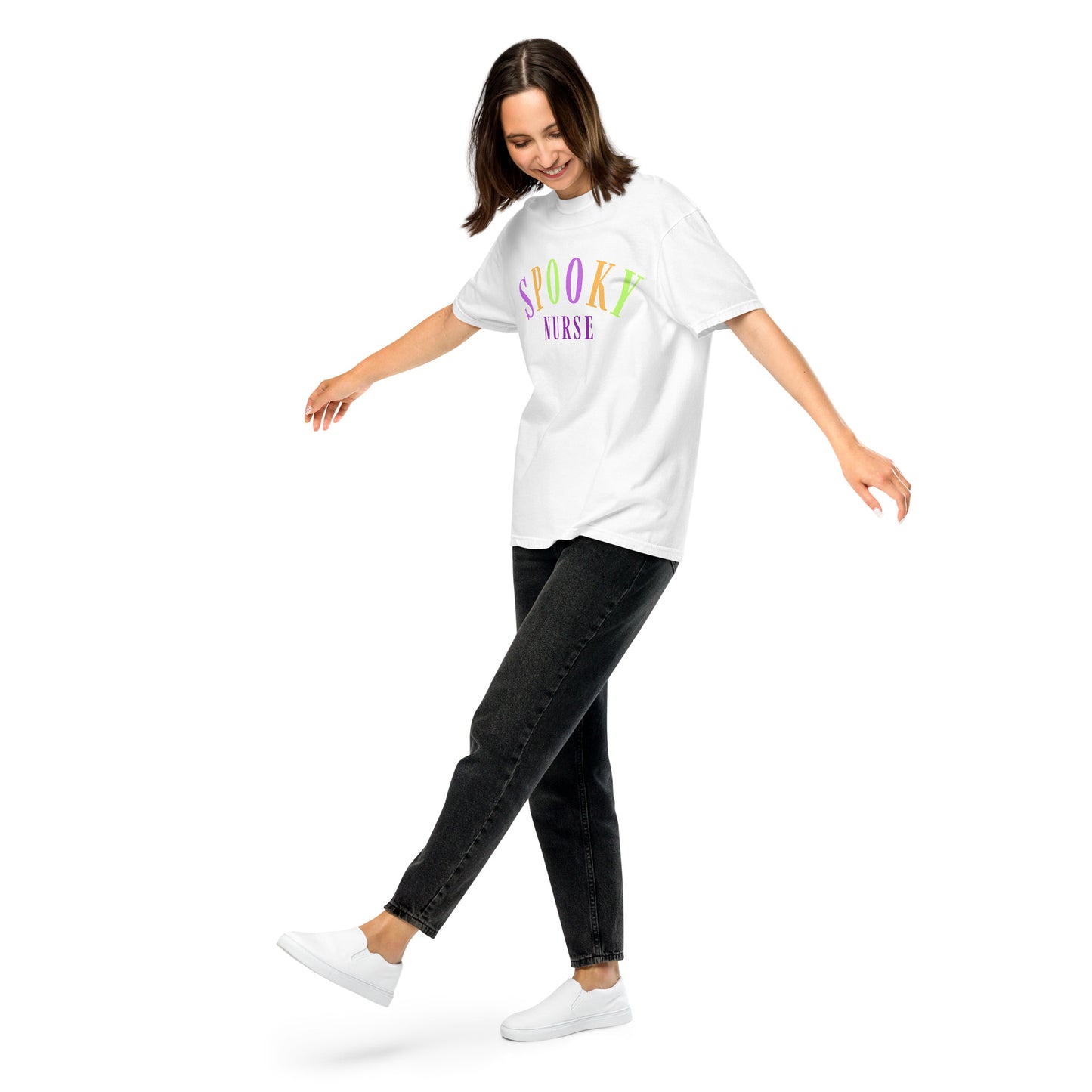 Spooky Nurse Comfort Colors Tee