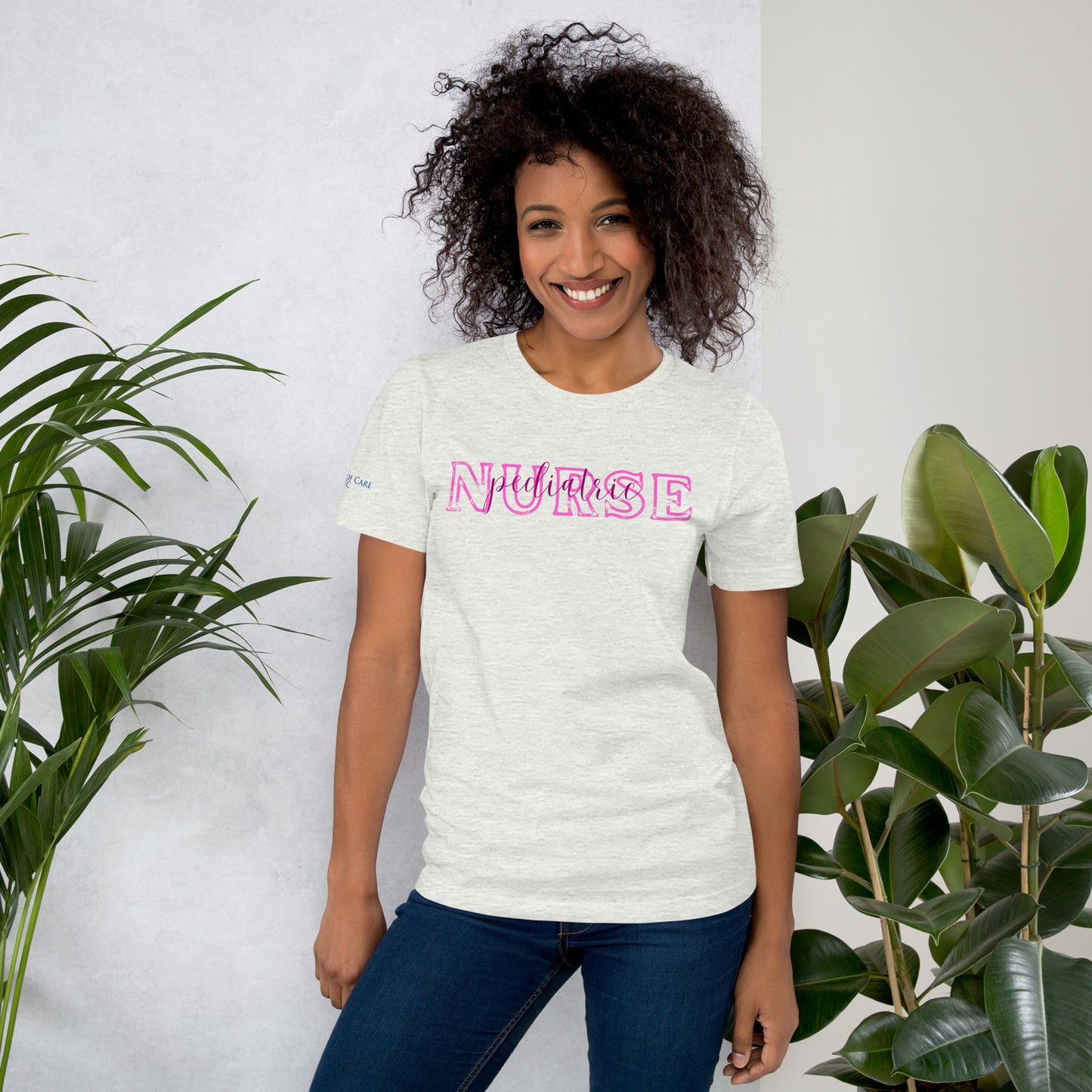 AOC PPEC Pediatric Nurse Pink