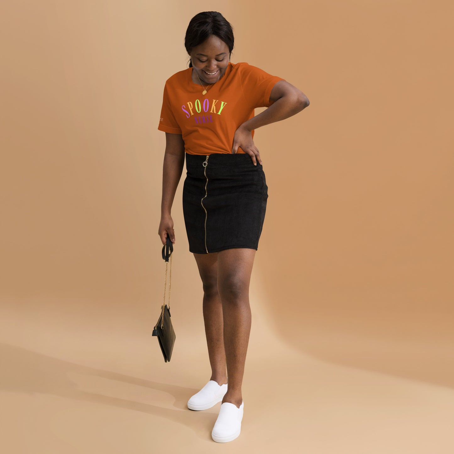 Spooky Nurse Bella + Canvas Tee