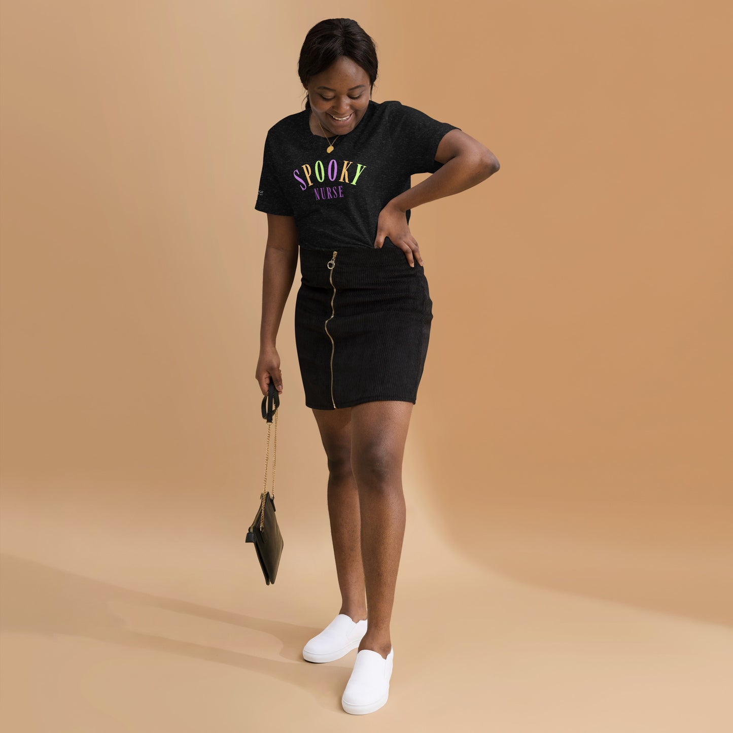 Spooky Nurse Bella + Canvas Tee