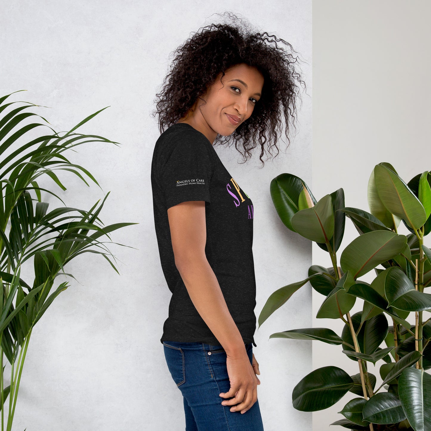 Spooky Angel Bella + Canvas Tee