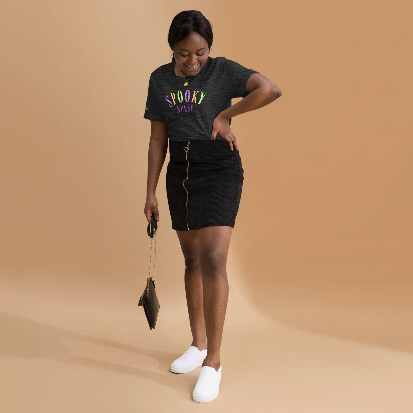 Spooky Nurse Bella + Canvas Tee
