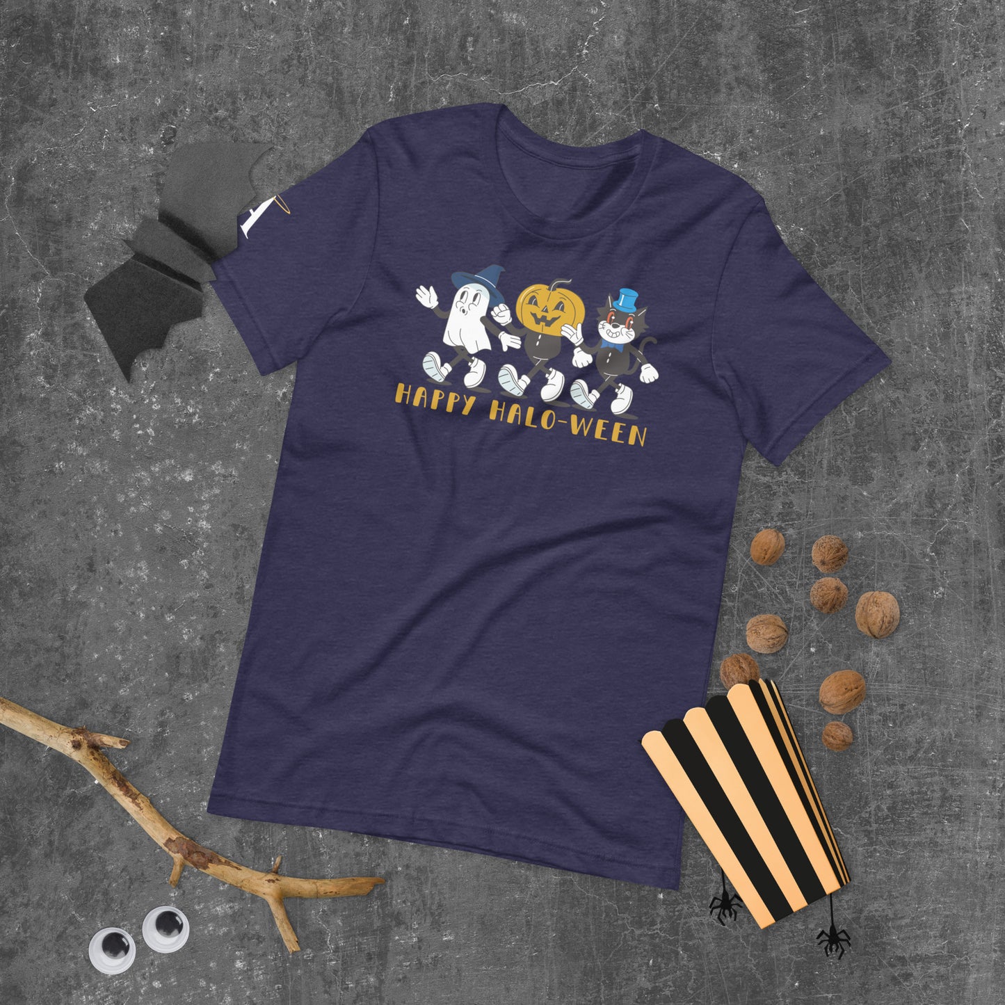 HALO-ween Vintage Characters Tee