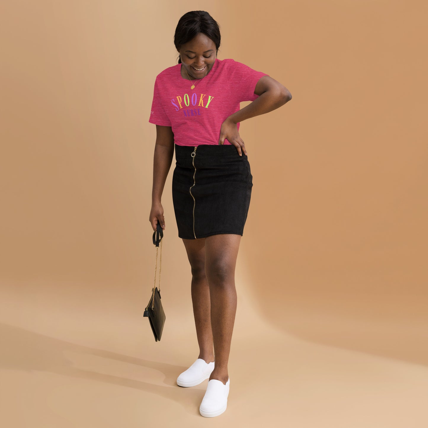 Spooky Nurse Bella + Canvas Tee