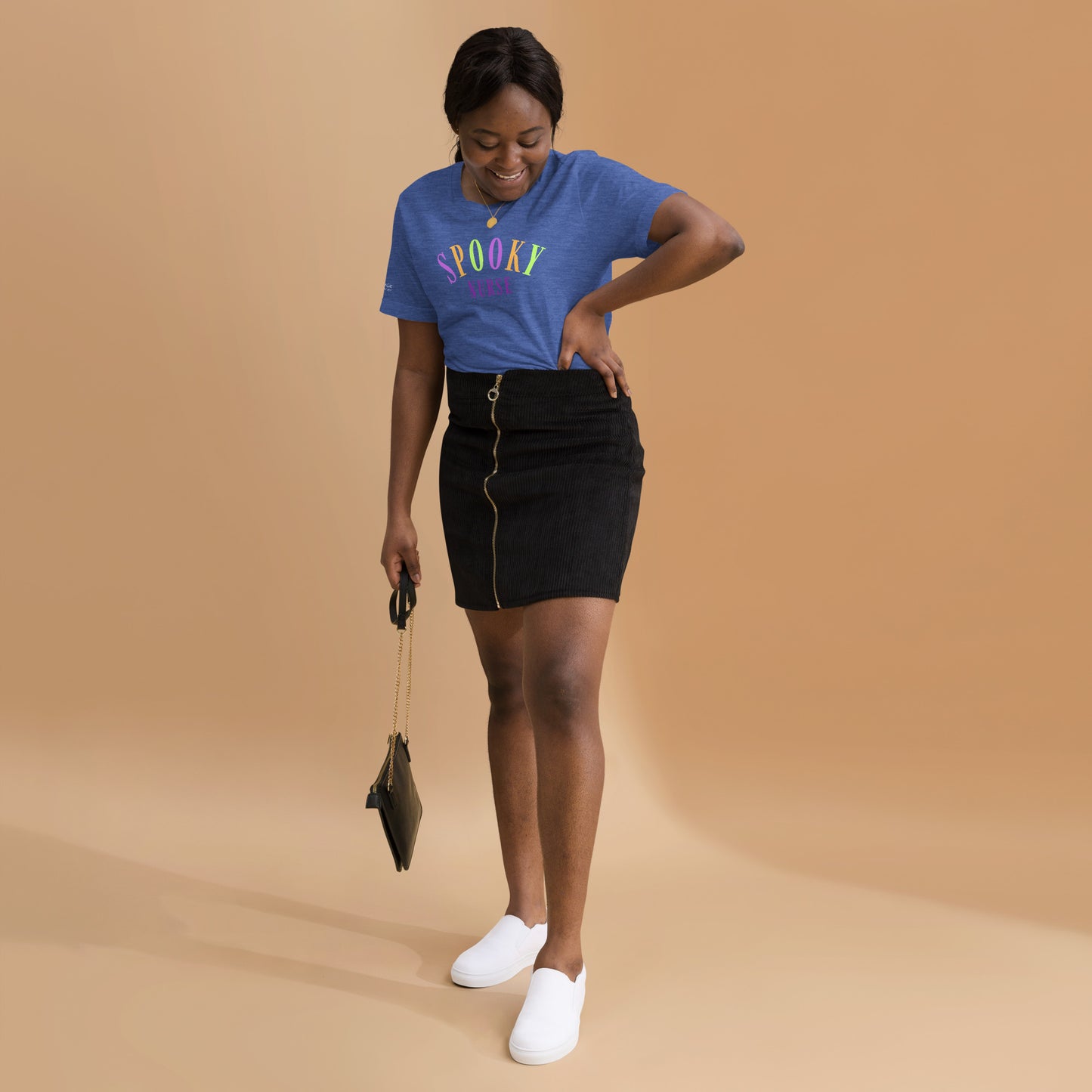 Spooky Nurse Bella + Canvas Tee