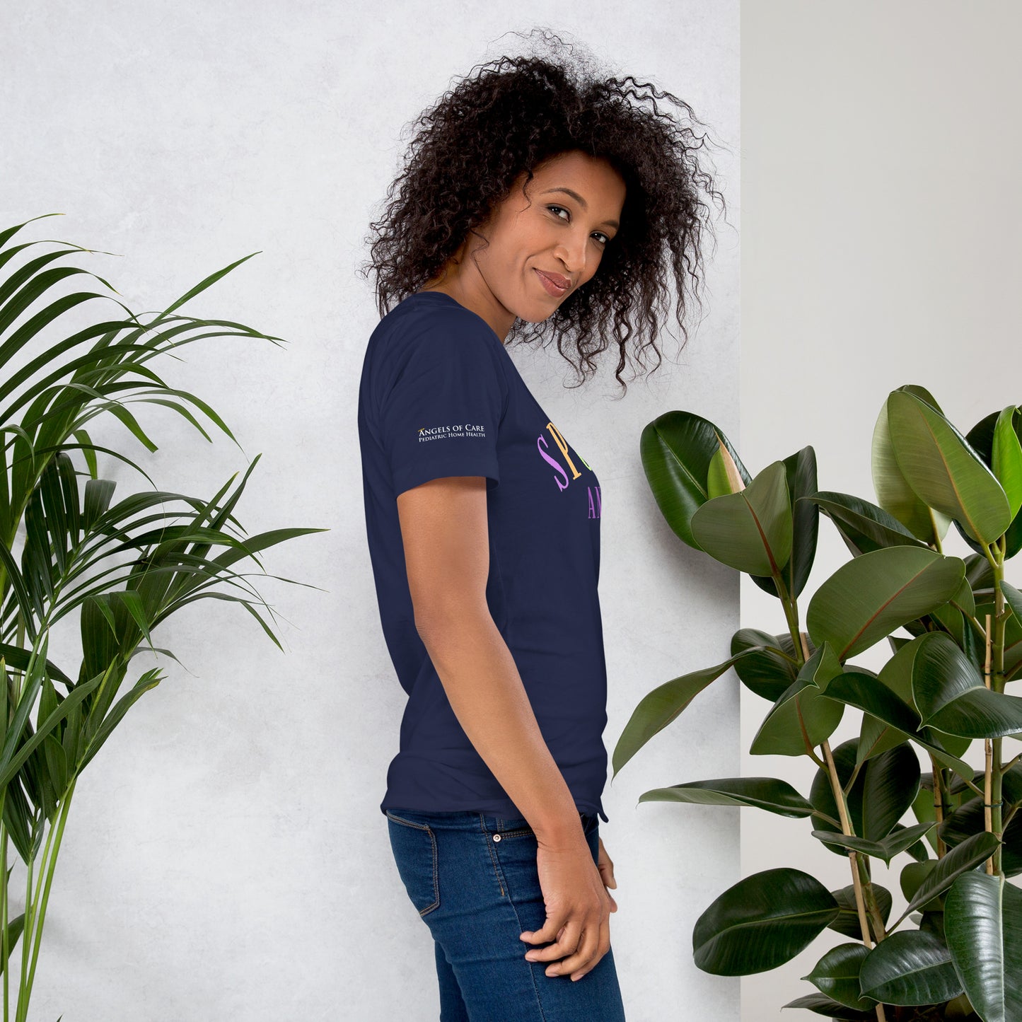 Spooky Angel Bella + Canvas Tee