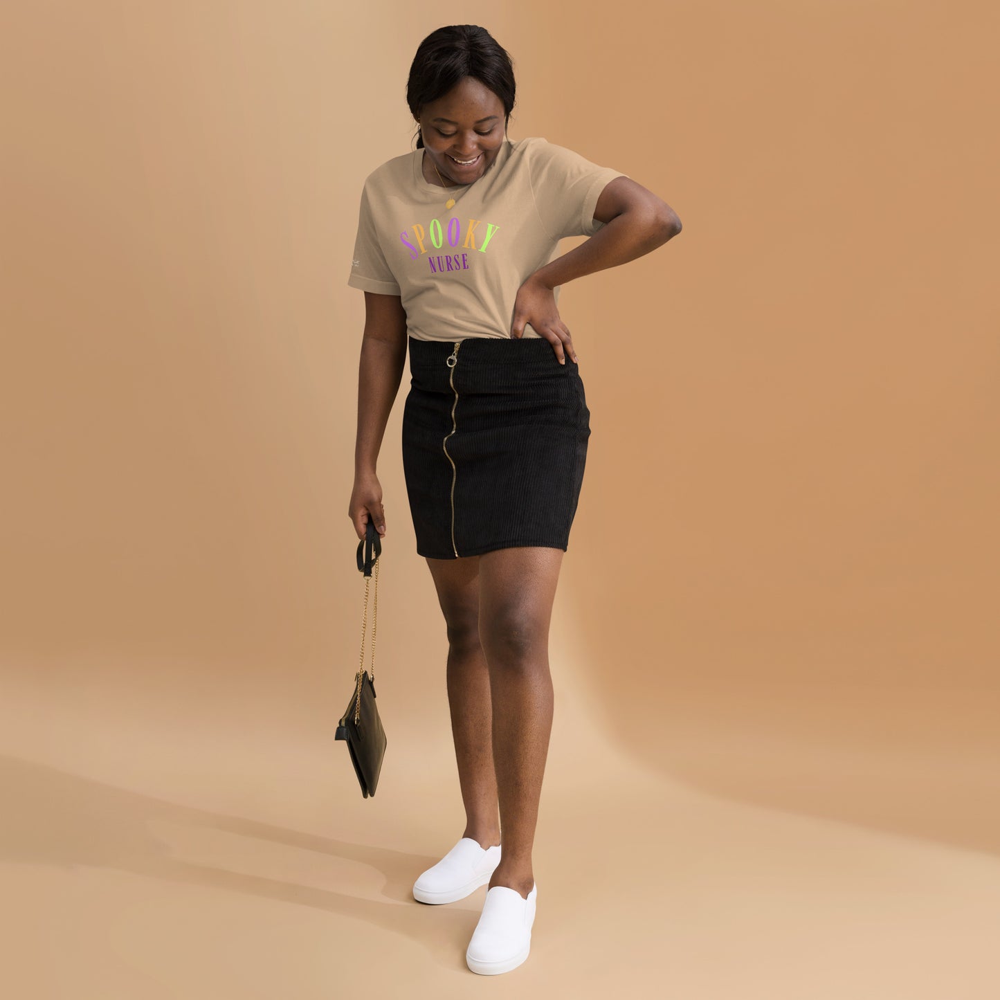 Spooky Nurse Bella + Canvas Tee
