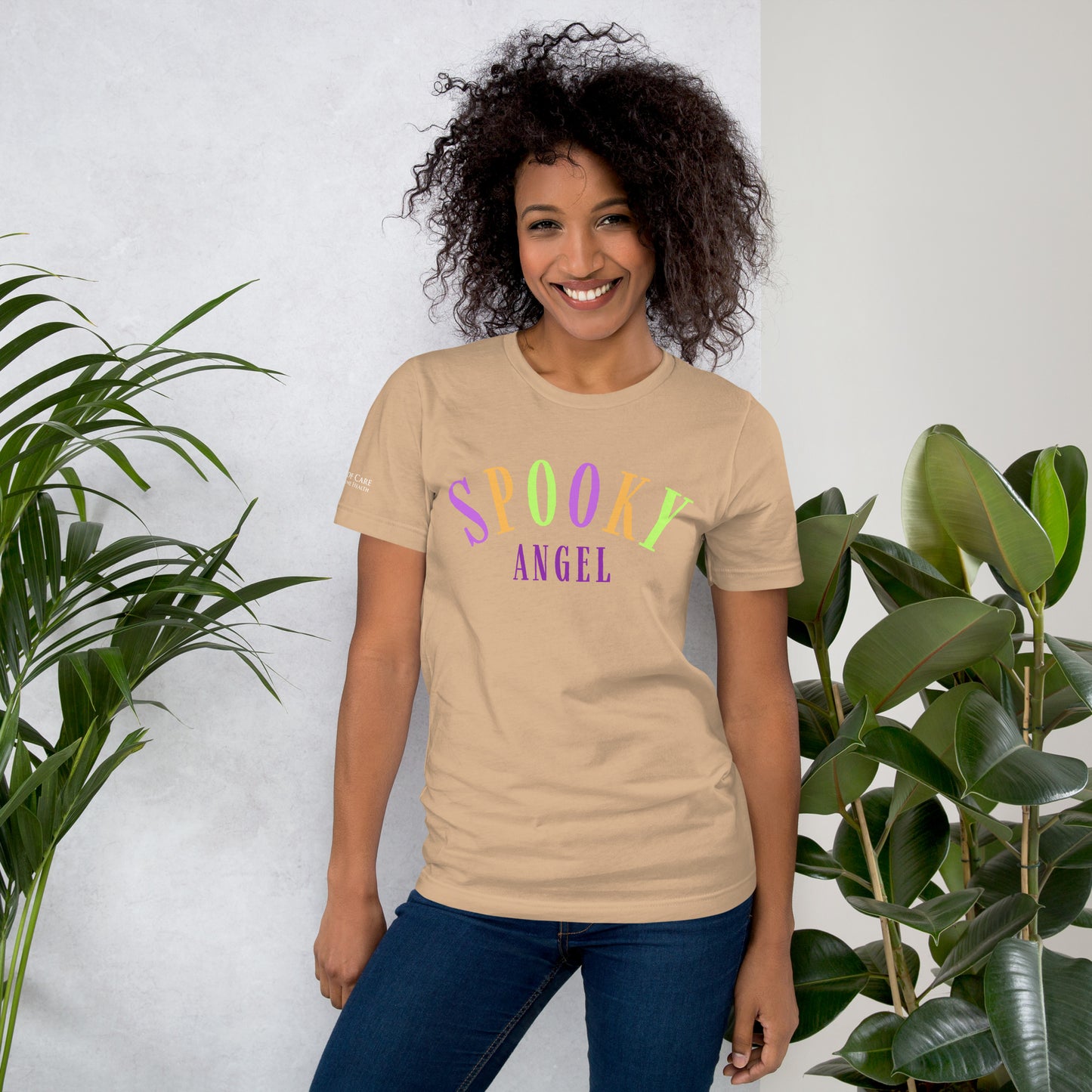Spooky Angel Bella + Canvas Tee