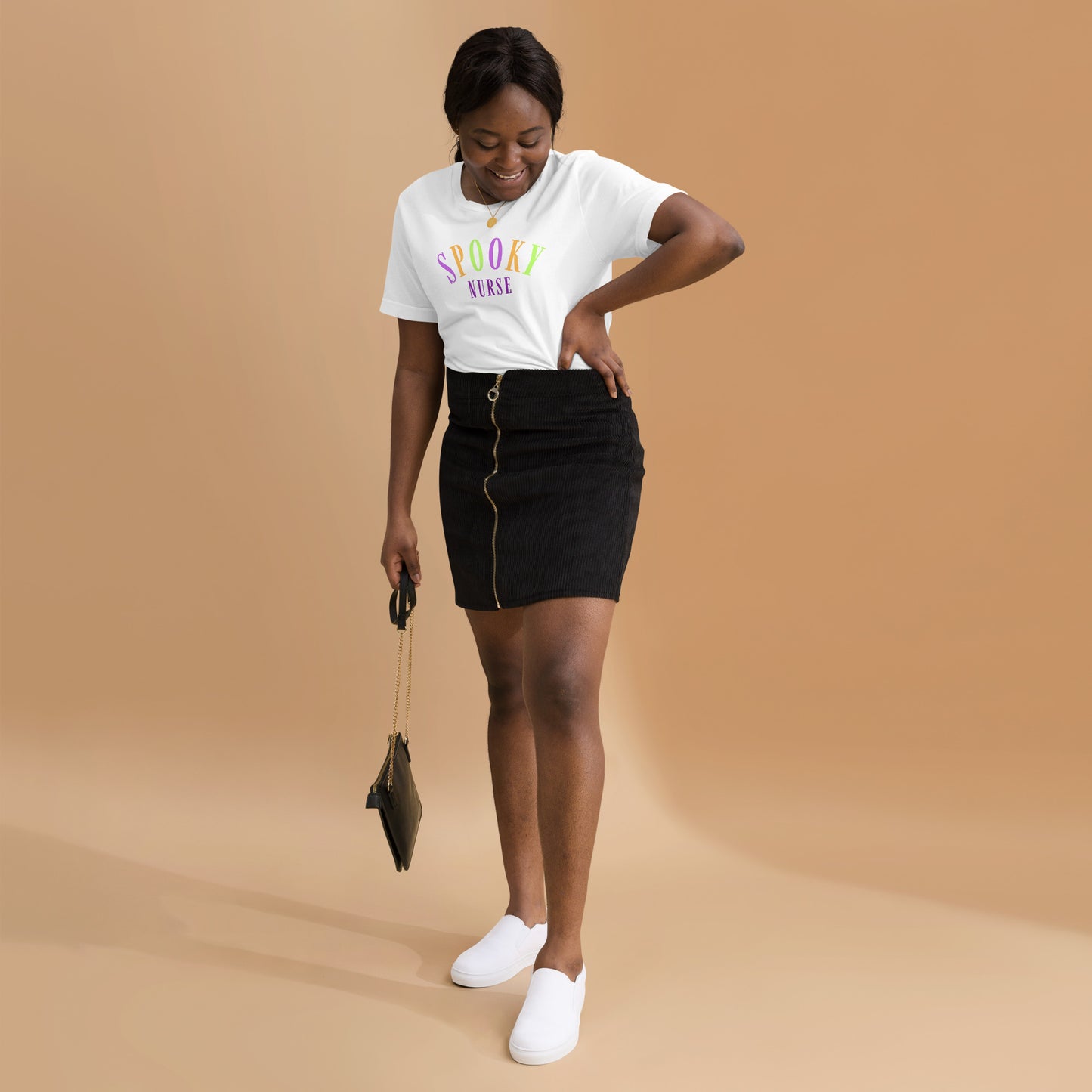 Spooky Nurse Bella + Canvas Tee