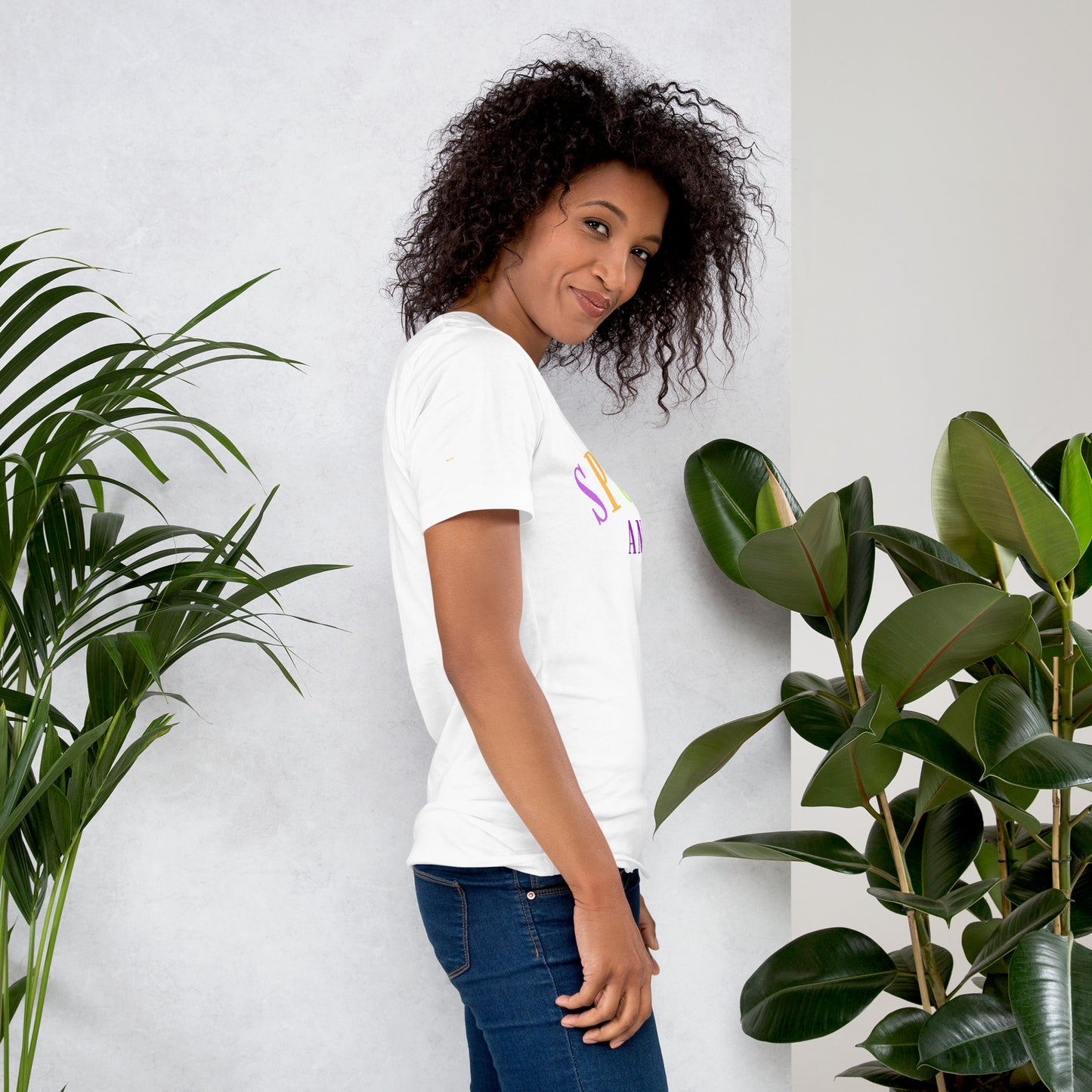 Spooky Angel Bella + Canvas Tee