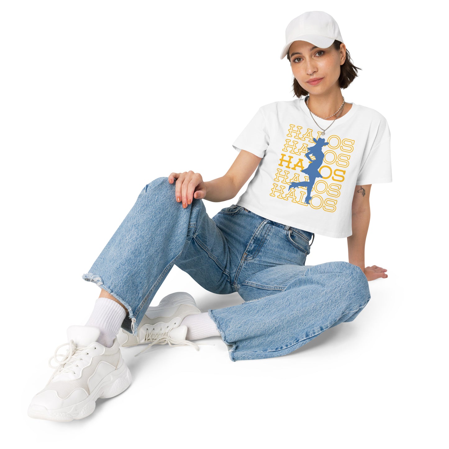 HALOS Cowgirl Crop Top