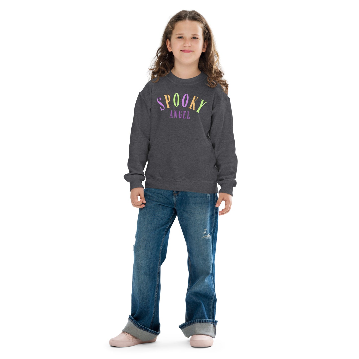 Spooky Angel Youth Sweatshirt