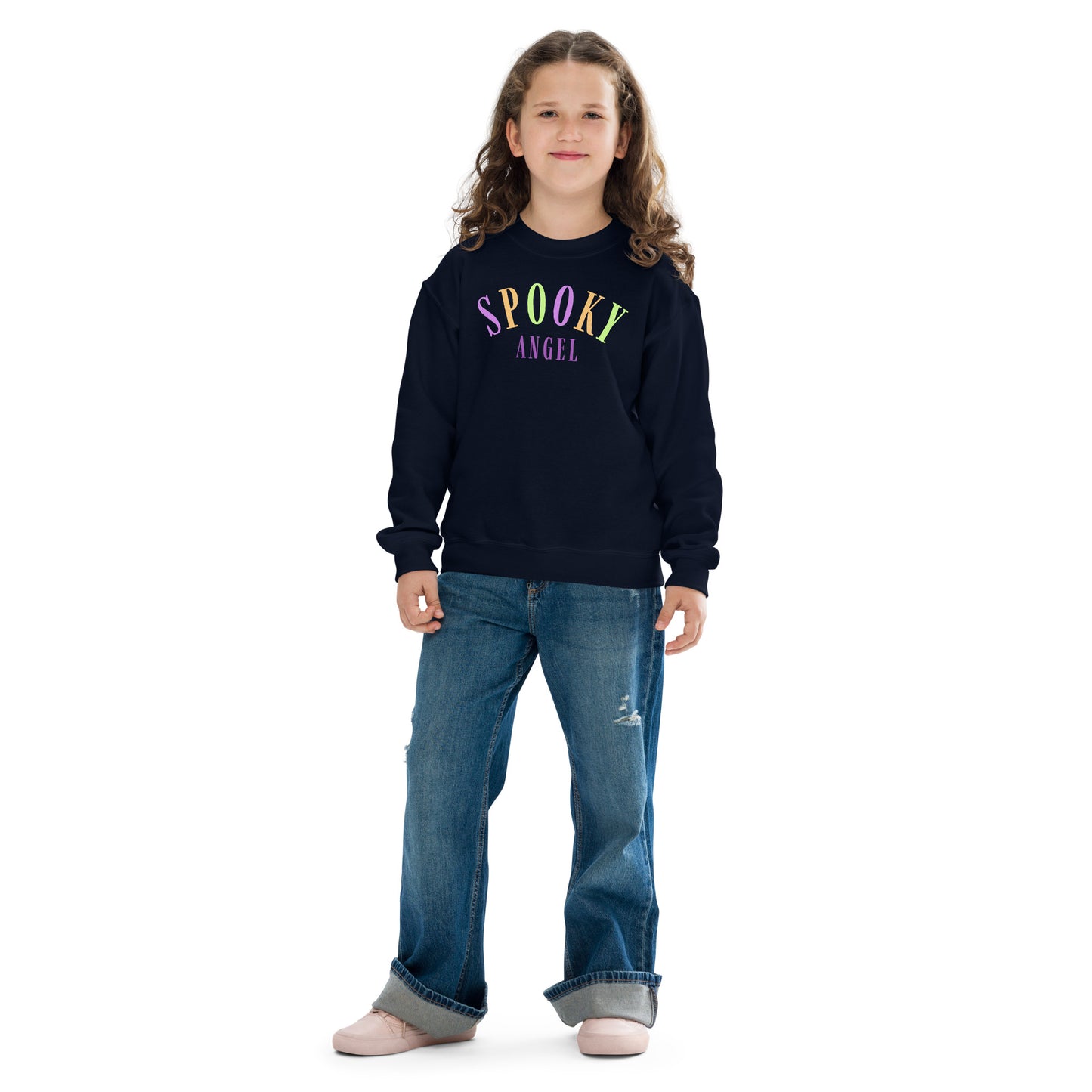 Spooky Angel Youth Sweatshirt