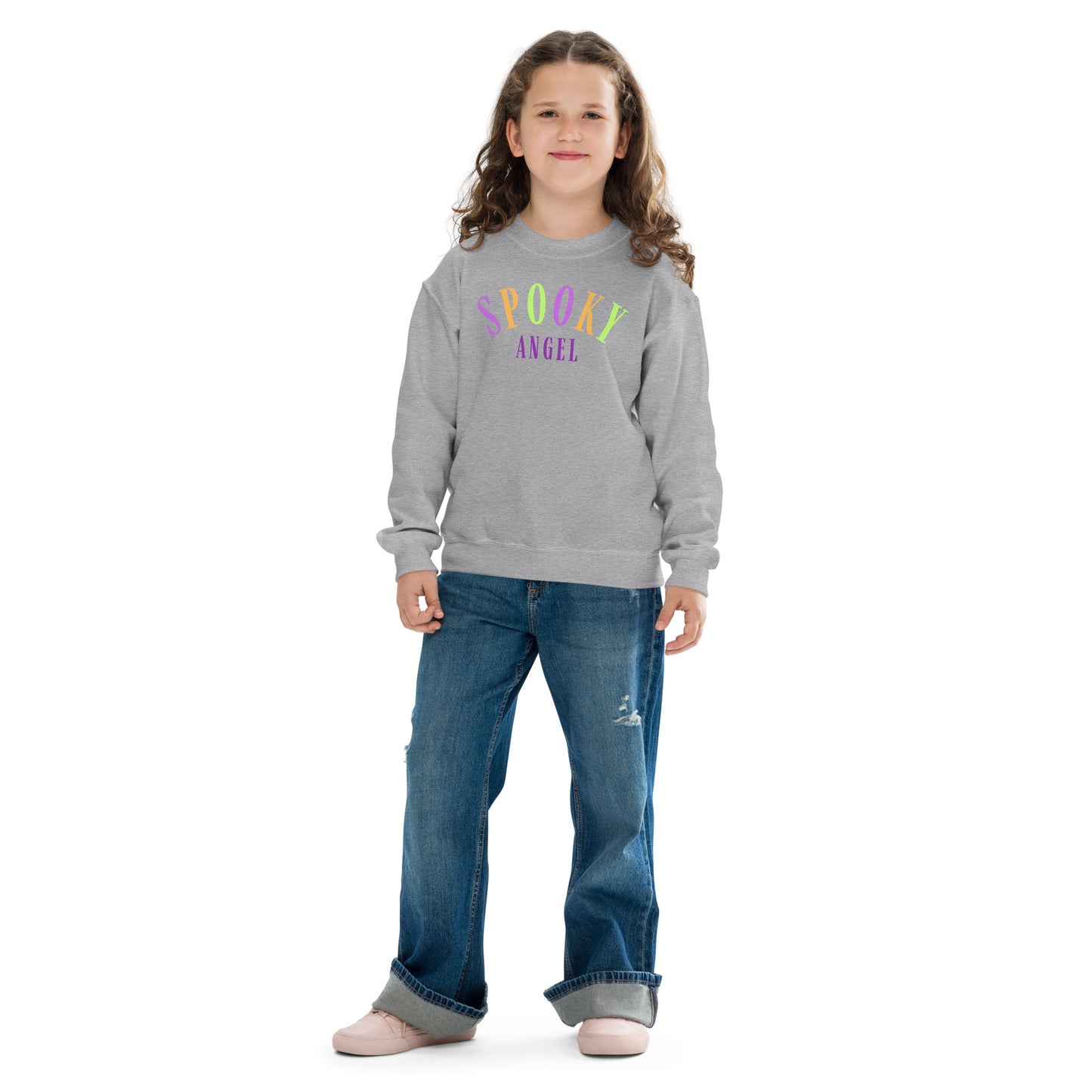 Spooky Angel Youth Sweatshirt