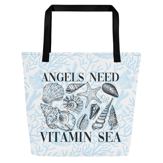 Angels Need Vitamin Sea Tote