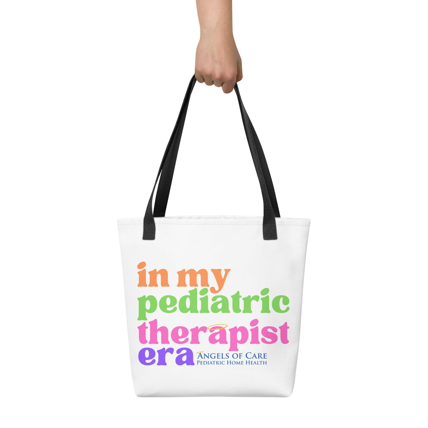 In My Therapist Era Tote Bag - Rainbow