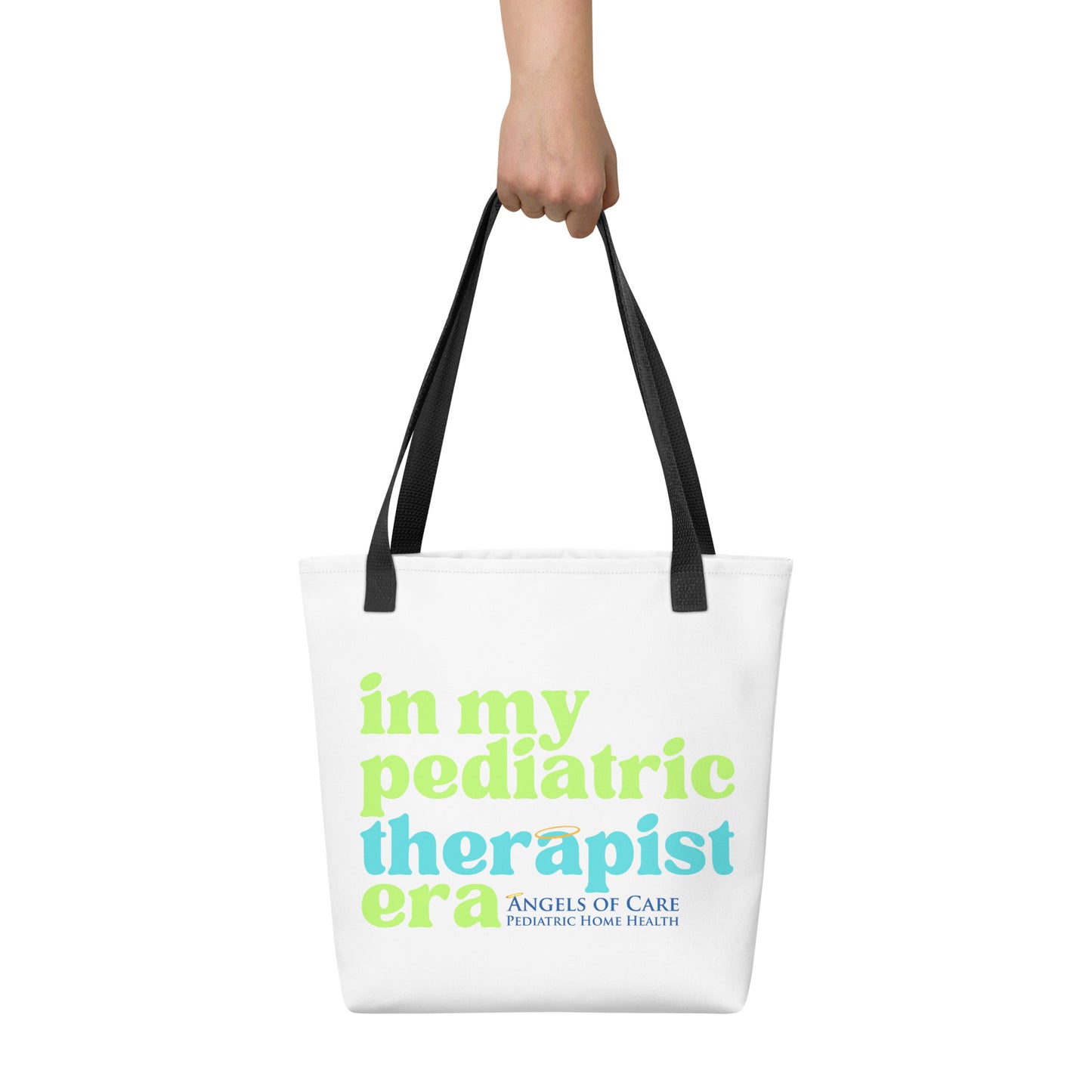 In My Therapist Era Tote Bag - Lime