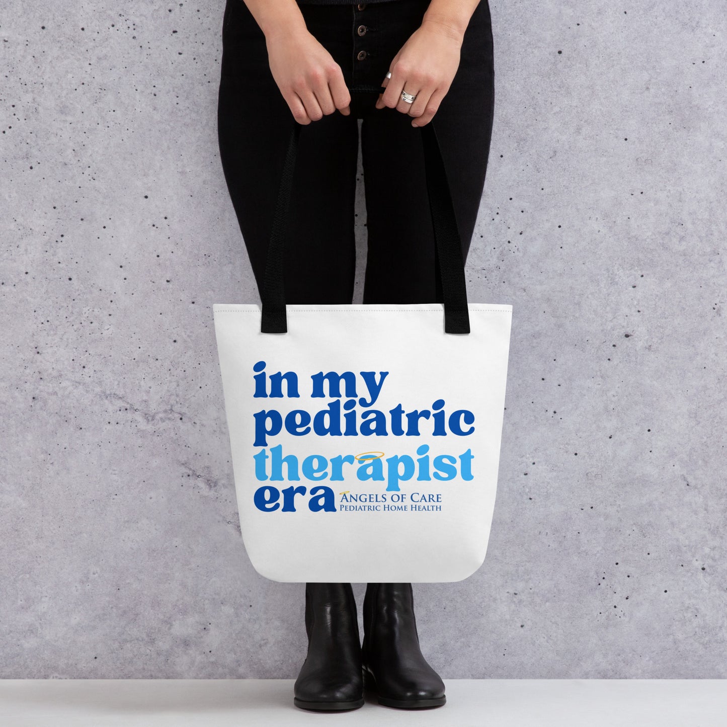 In My Therapist Era Tote Bag - Blue