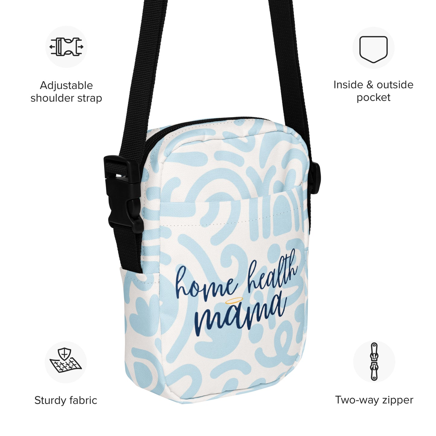 Home Health Mama Crossbody Bag