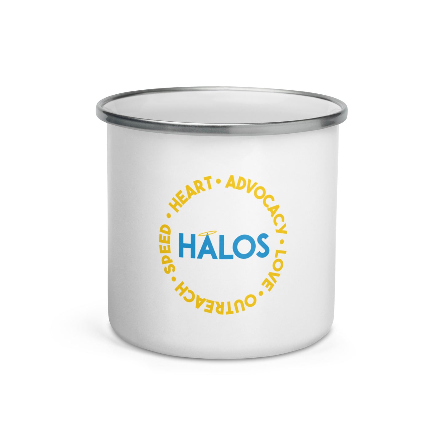 HALOS Enamel Mug