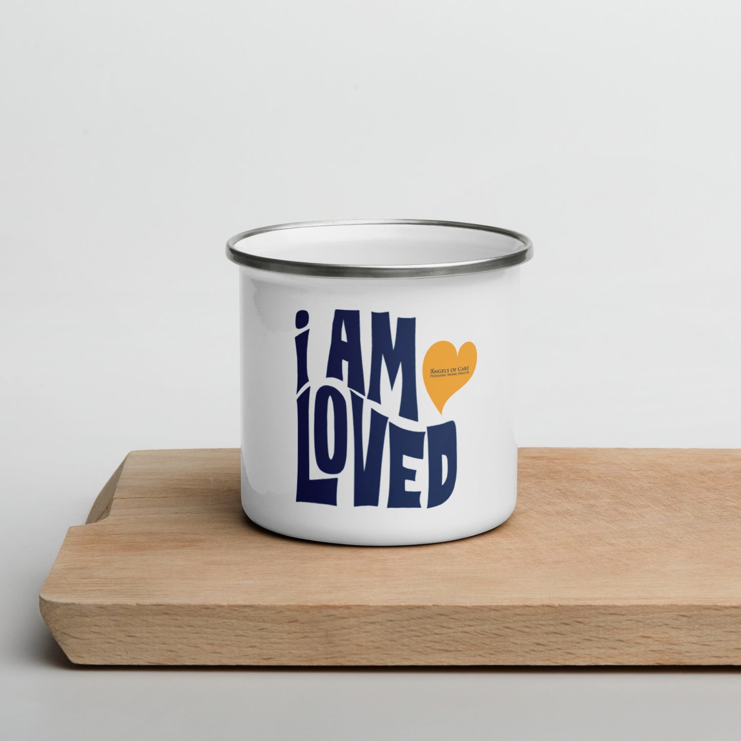 I am Loved Enamel Mug