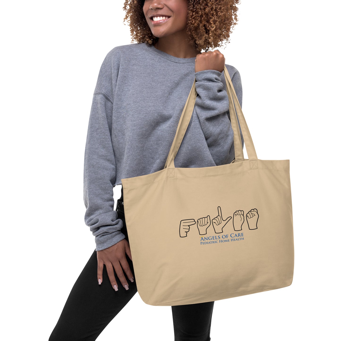 ASL HALOS Large Organic Tote