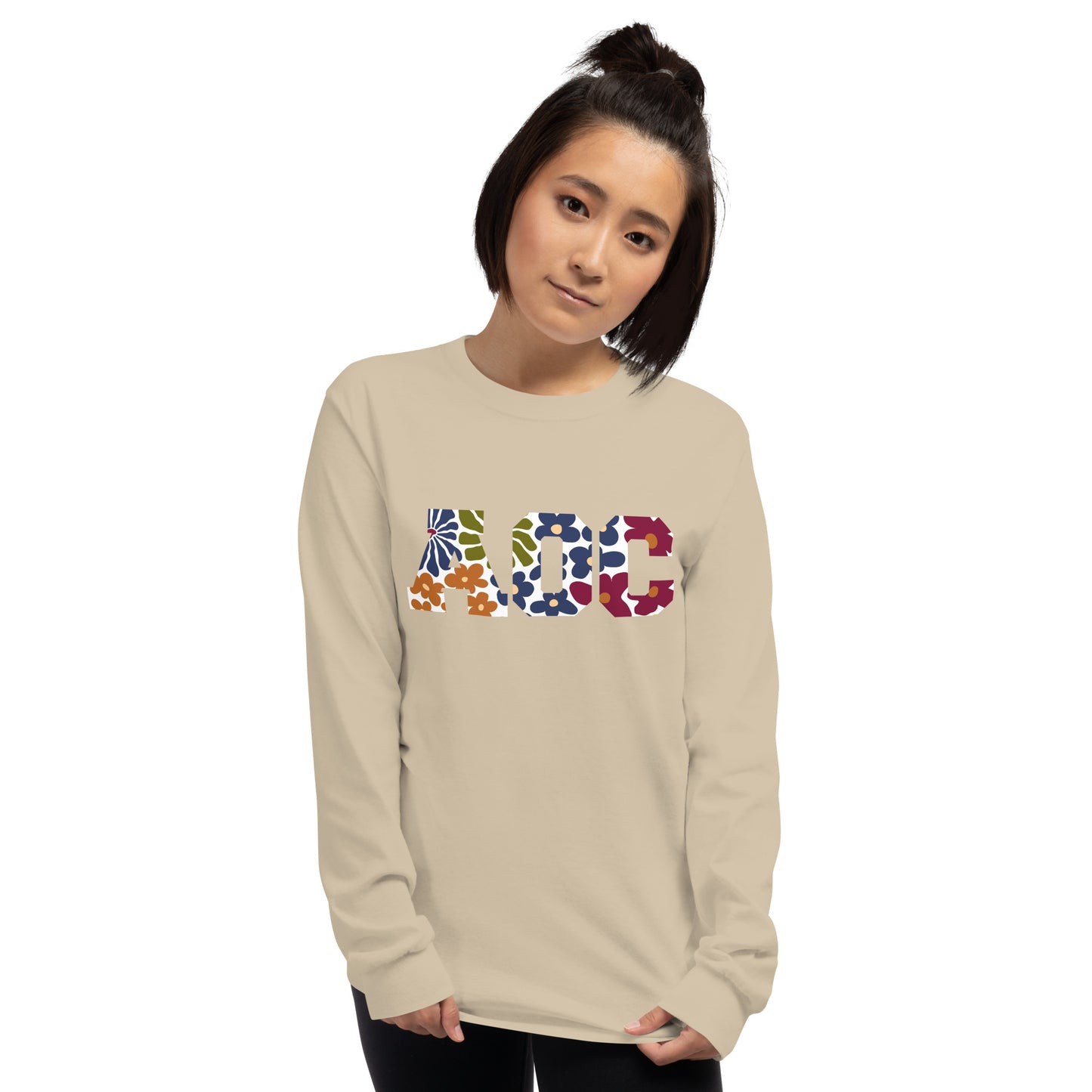 AOC Autumn Flowers Long Sleeve Shirt