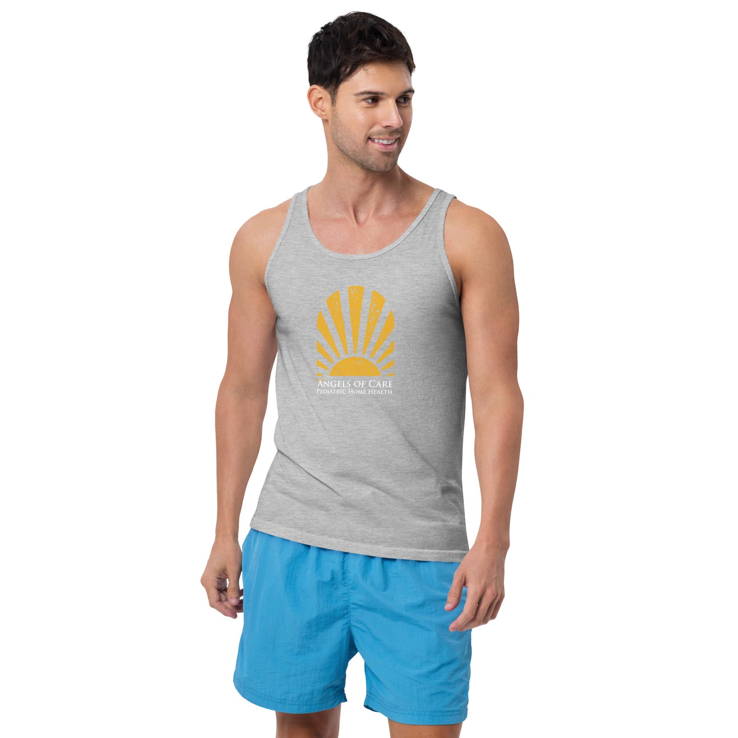 Angels of Care Men's Tank Top Summer Print