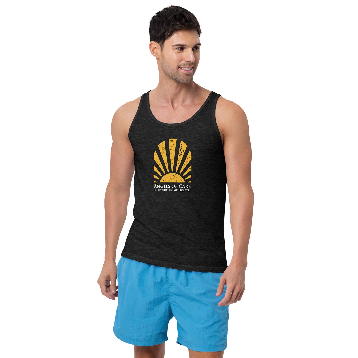 Angels of Care Men's Tank Top Summer Print