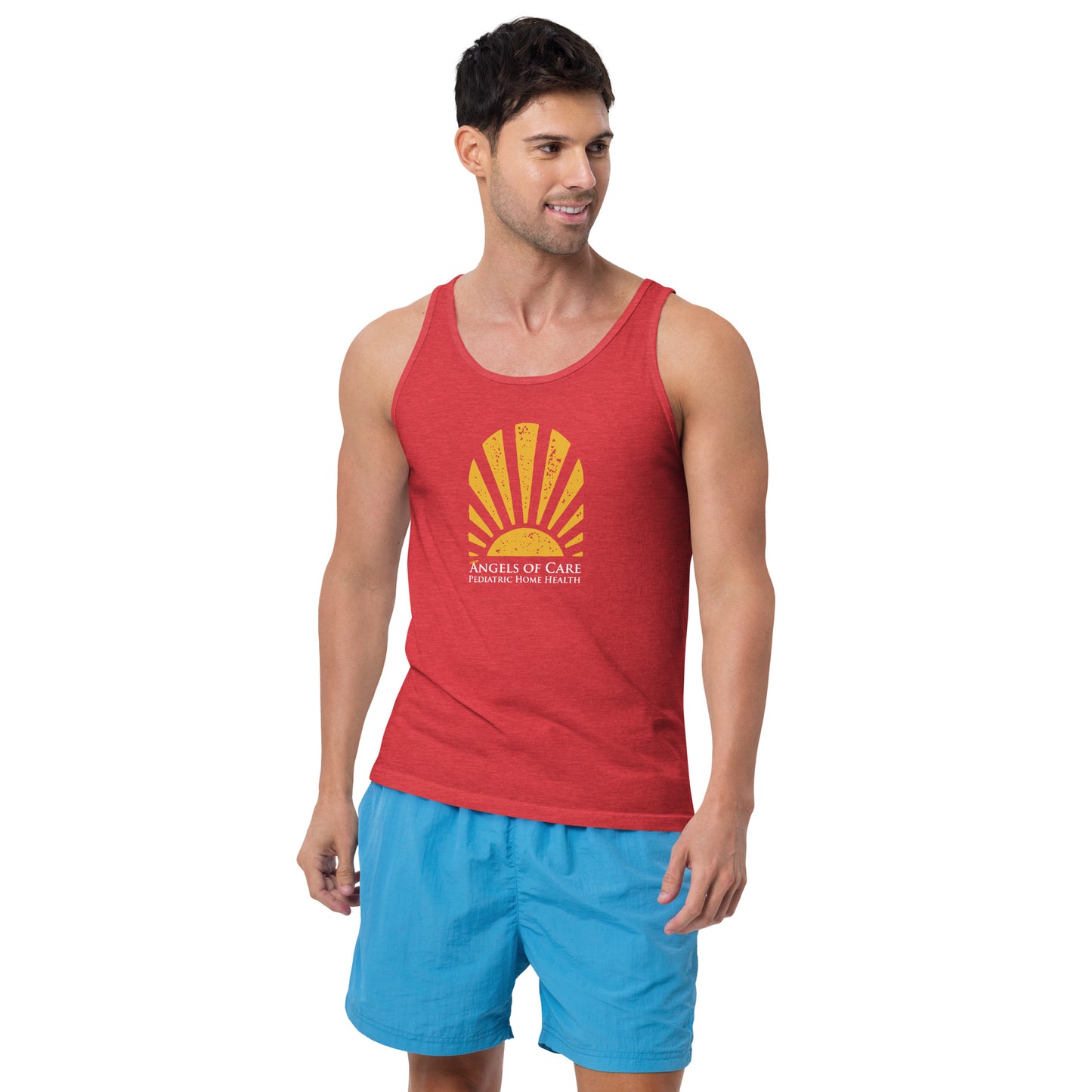 Angels of Care Men's Tank Top Summer Print