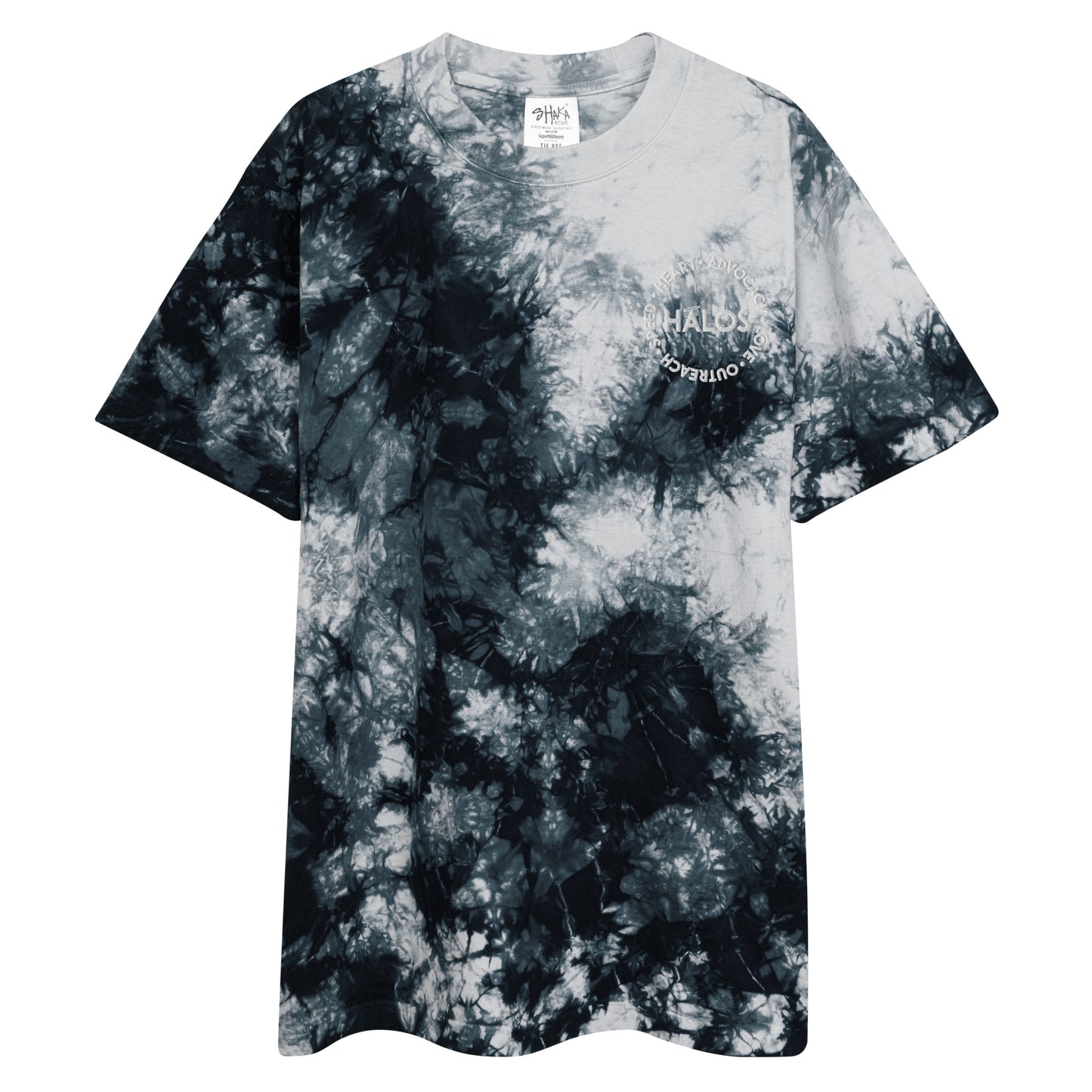 HALOS Unisex Oversized Tie-Dye Tee