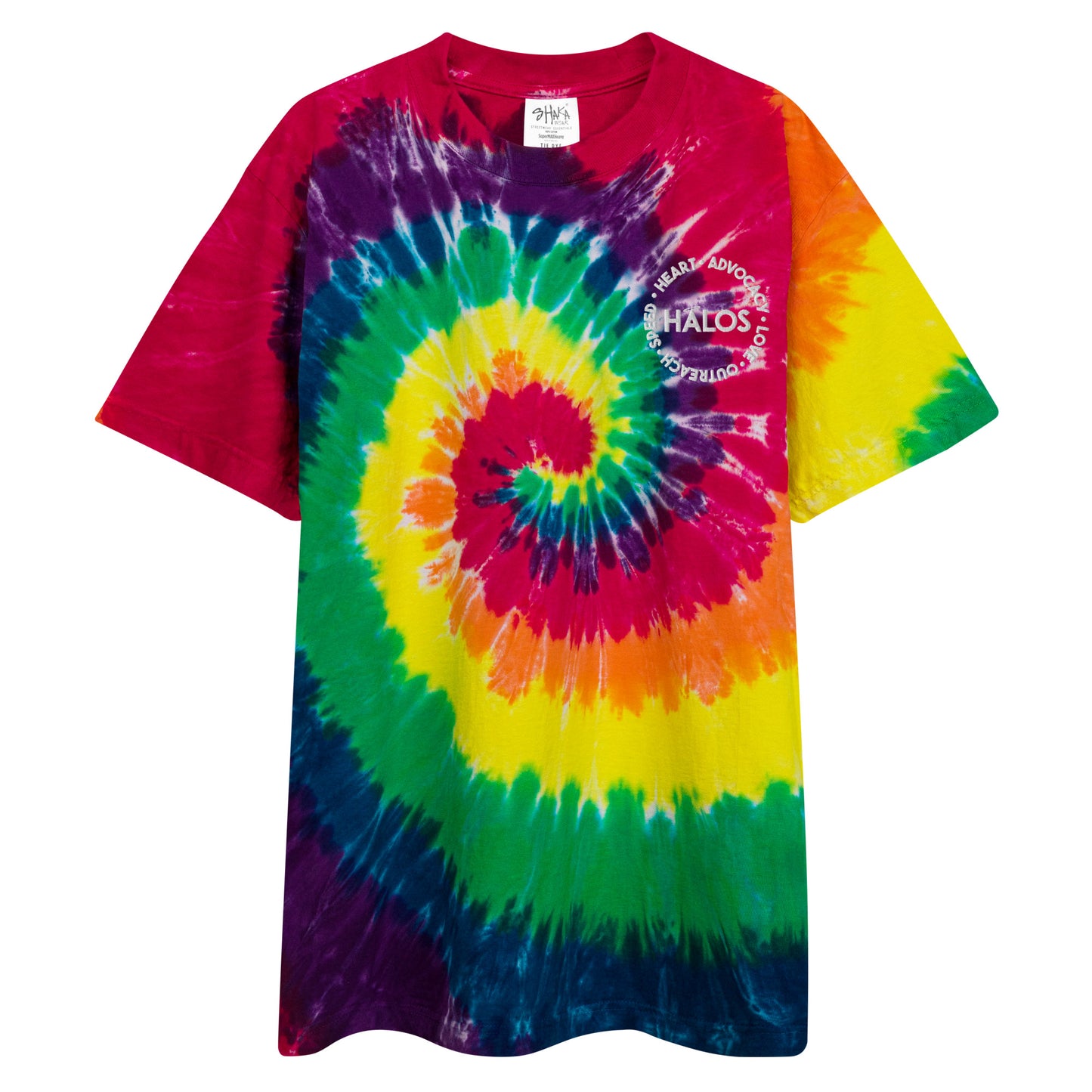 HALOS Unisex Oversized Tie-Dye Tee