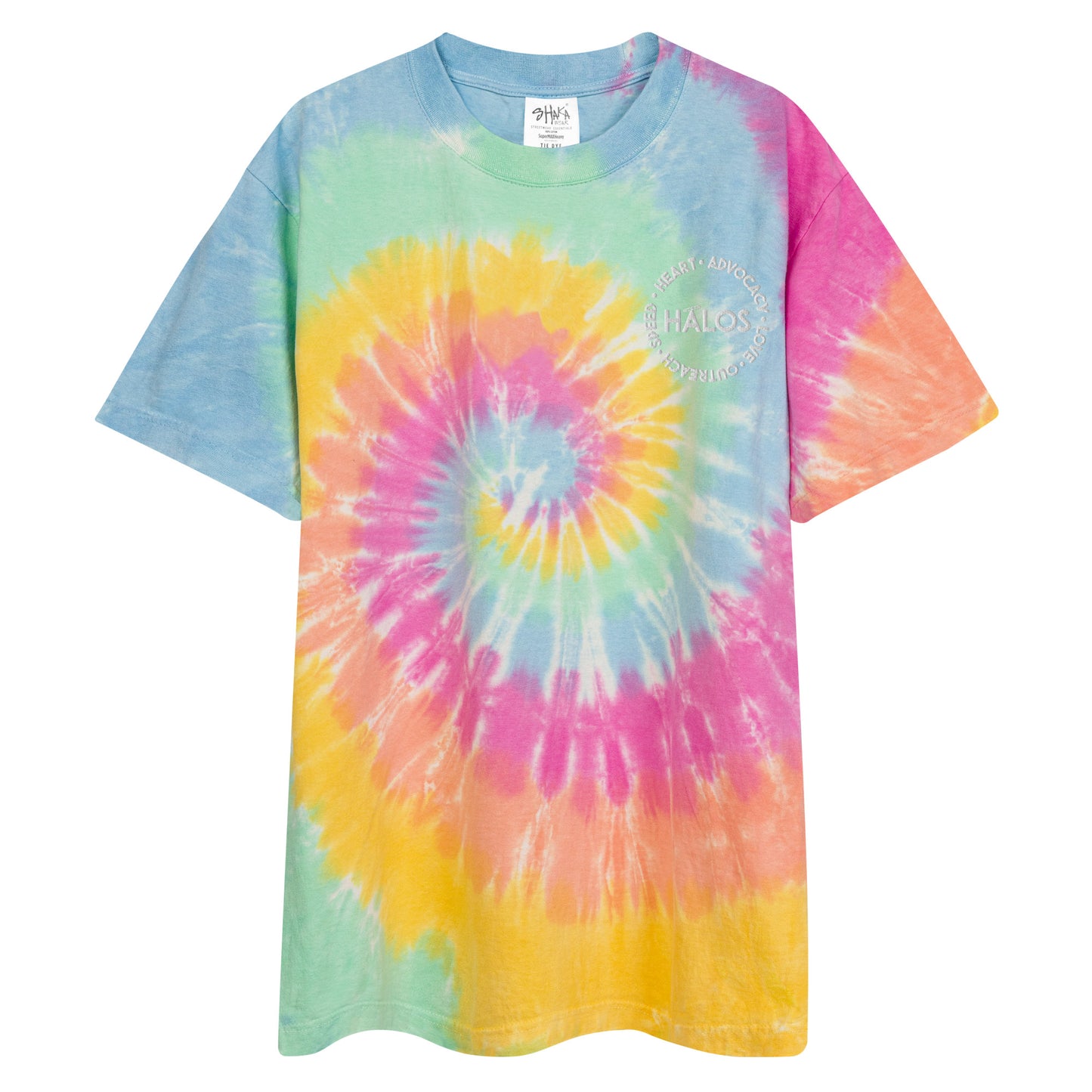 HALOS Unisex Oversized Tie-Dye Tee