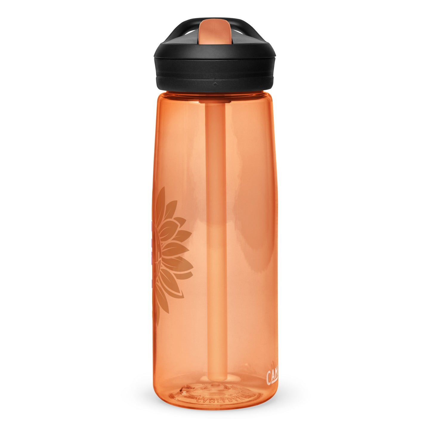 Angels of Care Sunflower Camelbak Water Bottle Pink + Orange