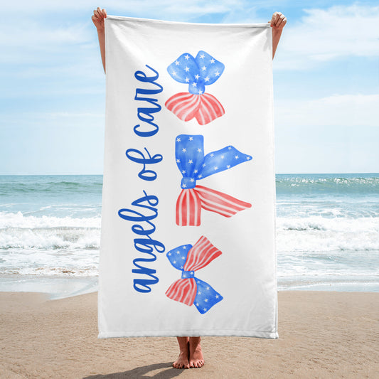 Angels of Care USA Bows Towel