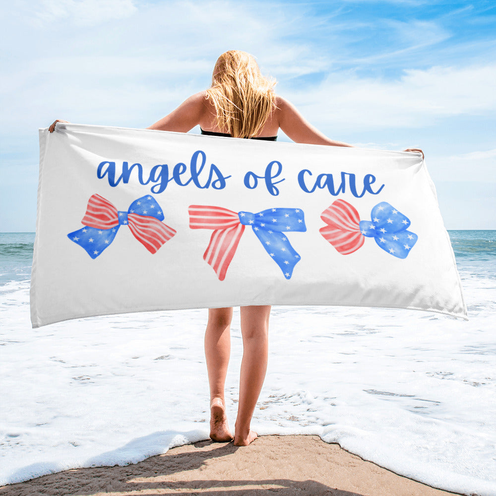 Angels of Care USA Bows Towel