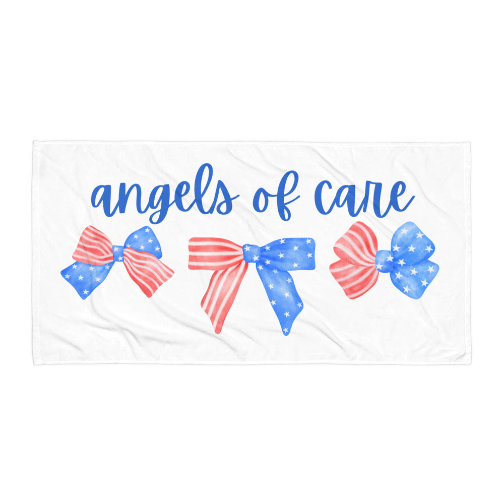 Angels of Care USA Bows Towel