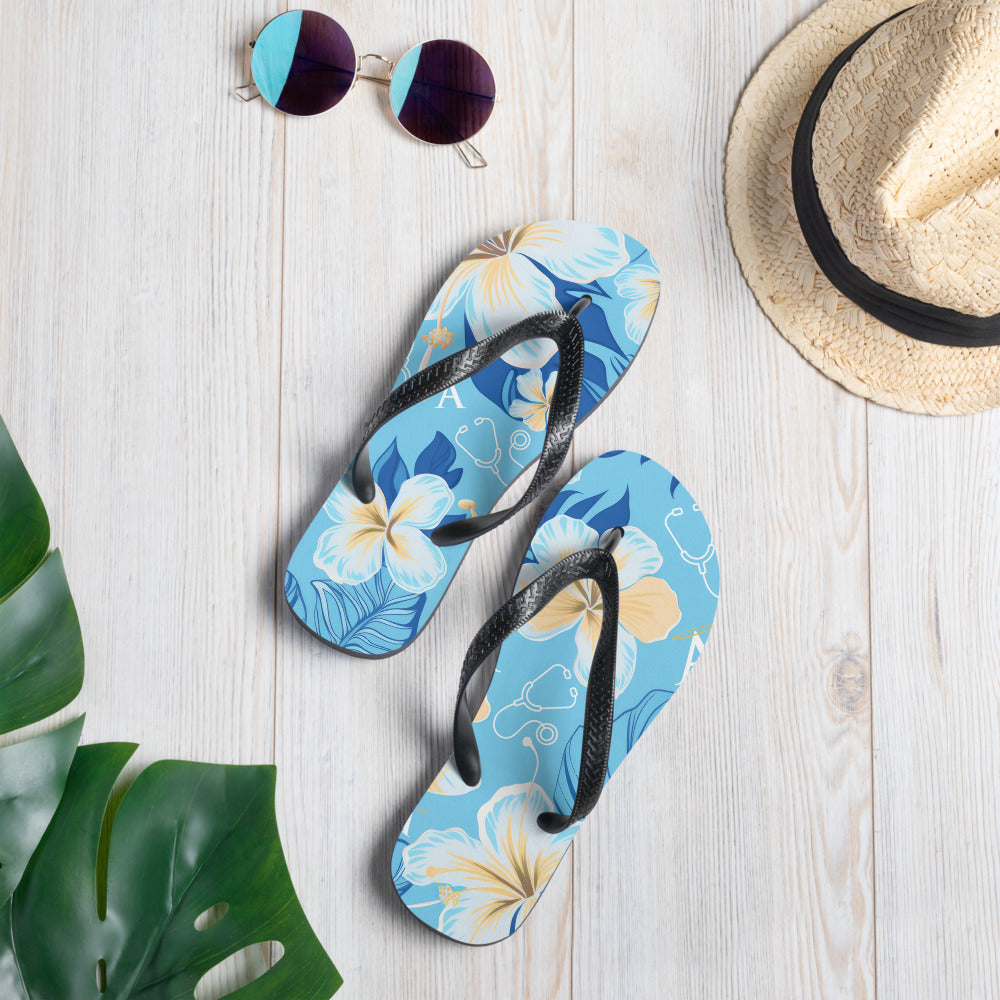 AOC Hawaiian Stethoscope Flip-Flops