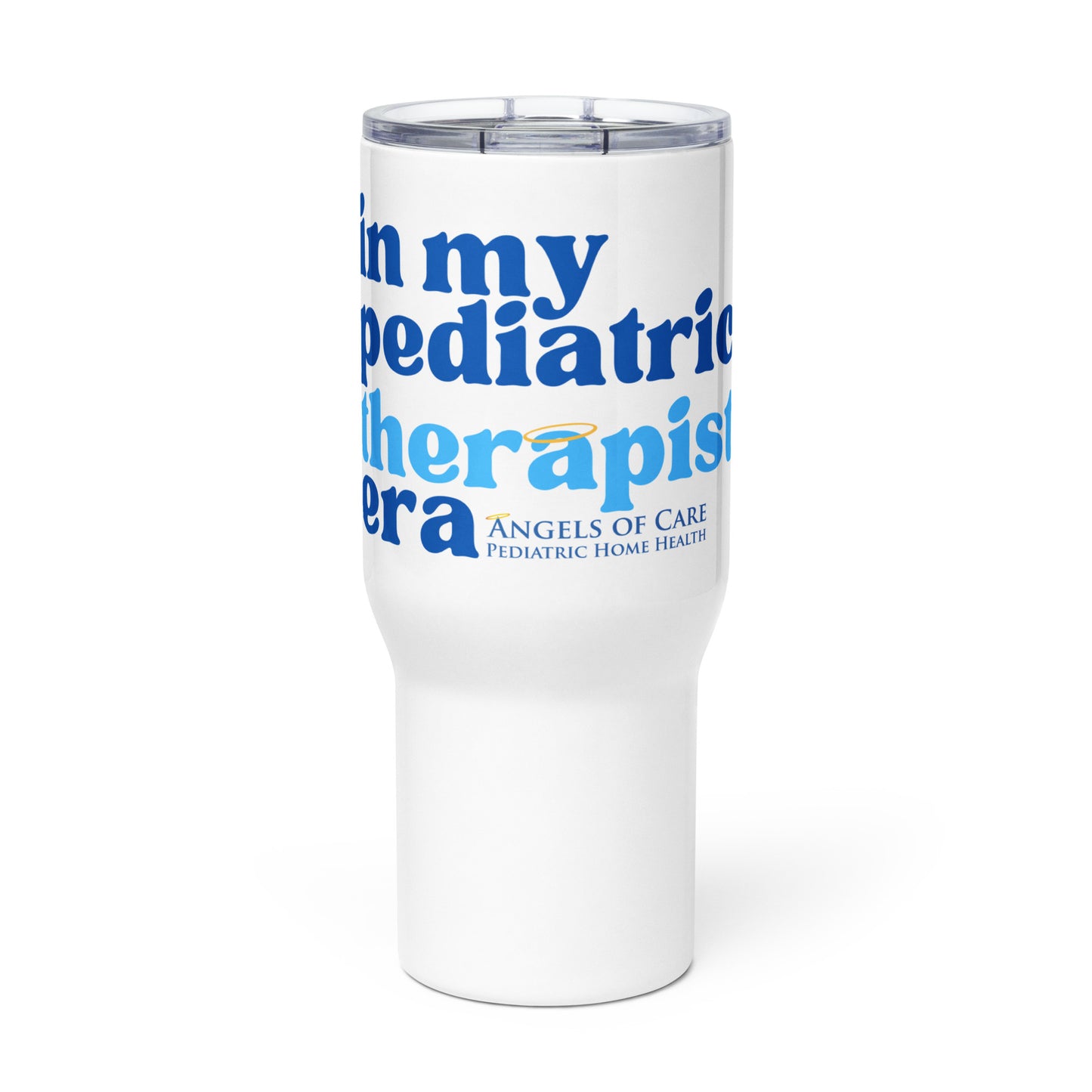 In My Therapist Era Travel Mug Blue