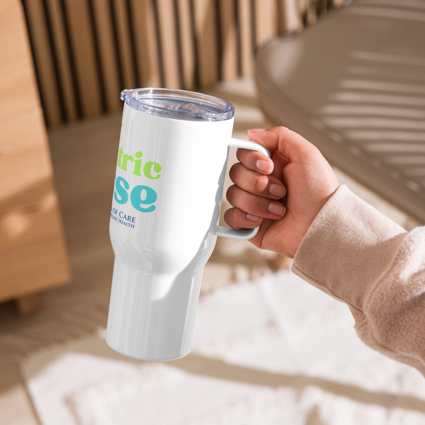 In My Nurse Era Travel Mug Lime