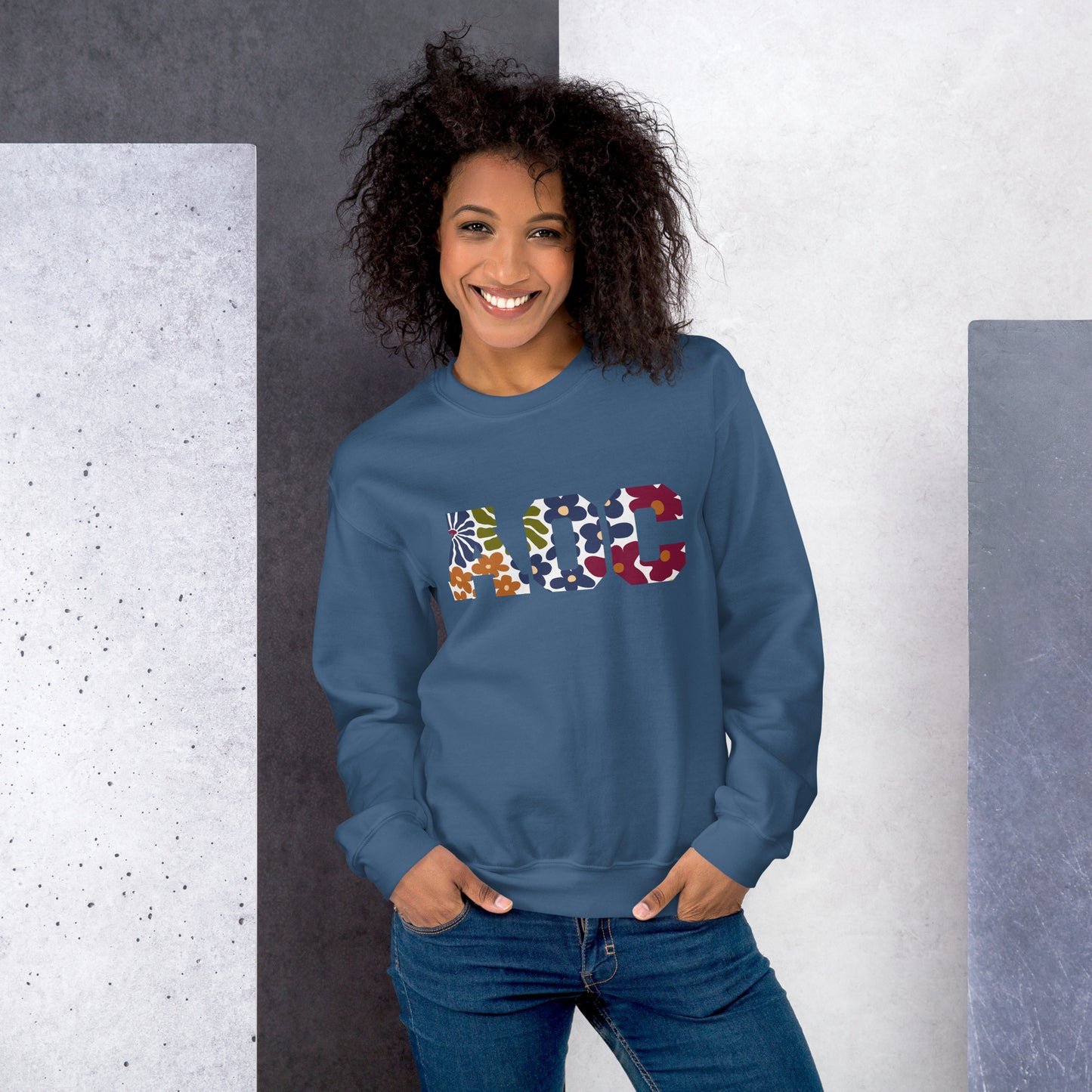 AOC Autumn Flowers Sweatshirt